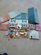 Vintage Marx Tin Litho 2 Story Doll House with Furniture & Figures PARTS