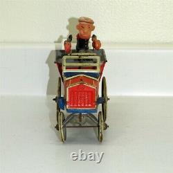 Vintage Marx Tin Litho & Celluloid Popeye Dippy Dumper, Wind Up Toy Vehicle