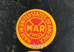 Vintage Marx Tin Litho Jalopy Key Wind Up 1940's or 1950's Free Shipping