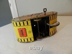 Vintage Marx Tin Litho Tank- U. S. Army Toy Tank- Wind-up Toy Tank- Military Toy