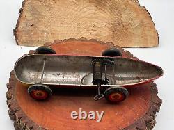 Vintage Marx Tin Litho Wind Up No. 27 Indy Race Car-Works-1858.24