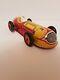 Vintage Marx Tin Litho Wind Up No. 27 Indy Race Car with Driver