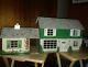 Vintage Marx Tin Lithograph 2 Story House With Add On Game Room