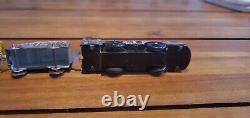 Vintage Marx Tin Wind Up Sleek Marxlines Trailblazer Toy Train With key. Beauty