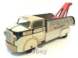 Vintage Marx Tow Truck Glendale Wrecker Repair Pressed Steel 1950s