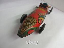 Vintage Marx Toy Co Rocket Racer Tin Wind Up Toy 937