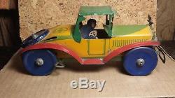 Vintage Marx Toys 9 Car circa 1930s Mechanical Wind Up Good condition