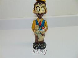 Vintage Marx Toys B. O. Plenty Figure Wind Up Toy-Made in U. S. A. Works -good