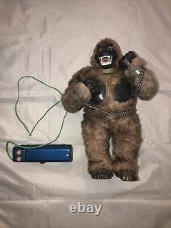 Vintage Marx Toys The Mighty Kong King Kong Battery Operated Vintage Tin Toy