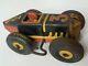 Vintage Marx Toys Tin Early Electric Track Toy Race Car 1940 1950s Litho Rare