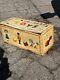 Vintage Marx Toys Tin Toy Chest, Rare Collectable Amazing Paint / Lithograph