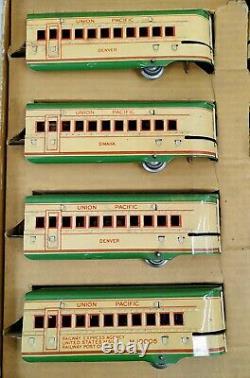 Vintage Marx Union Pacific Stream Line Electric Train Set No. 9070W M-10005 RARE