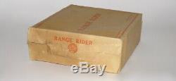 Vintage Marx Wind-Up Range Rider Tin Litho Toy withBOX (DAKOTApaul)