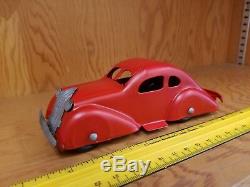 Vintage Marx Wyandotte Toy Car Coupe Pressed Steel Sedan Tin Toy Lot USA old toy