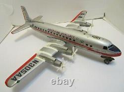 Vintage Modern Toys Japan American Airlines Battery Operated 4-prop Airplane