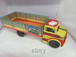 Vintage Tin Marx Lazy Day Farm Truck Tin Toy Truck Good Condition M-762