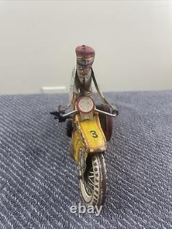 Vintage Tin Marx Wind Up Motorcycle