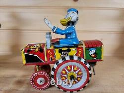 Vintage Tin Marx Wind-up Donald Duck