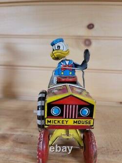 Vintage Tin Marx Wind-up Donald Duck