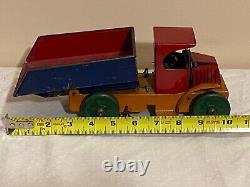 Vintage Tin Marx Wind up Toy Truck Large Toy aa-84