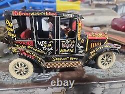 Vtg 1950s Marx Old Jaloppy Tin Toy WIND UP Car AS IS READ SEE PICS