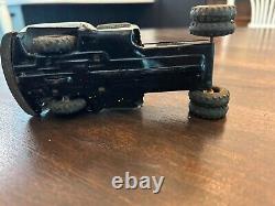 Vtg MARX Linemar tin friction semi-truck. Blue Star Express. 1950s Japan